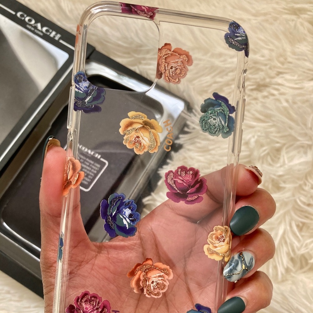 NEW Coach Dreamy Peony iPhone 11 Case